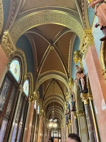 Corridor in the Hungarian Parliament  building