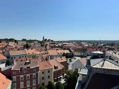 View from the observation deck of the Sopron Fire Tower