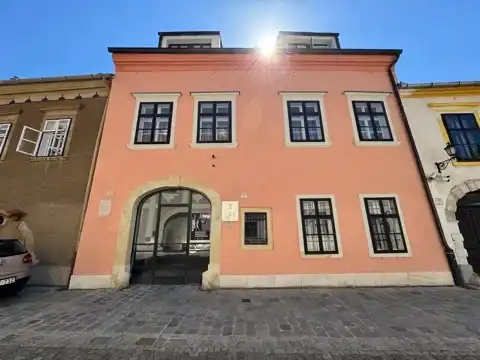 First Jewish Sopron stop of the day: The exterior of the New Synagogue