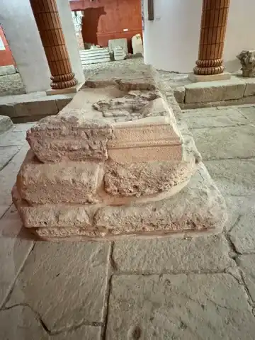 Large sculpture pedestal in Scarbantia Fóruma