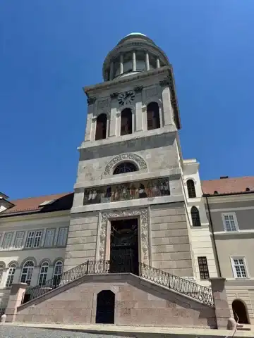 Tower of the basilica of Pannonhalma Archabbey