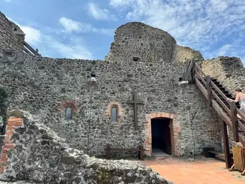 Inside Szigliget Castle