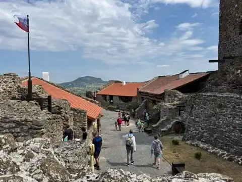 Inside Szigliget Castle