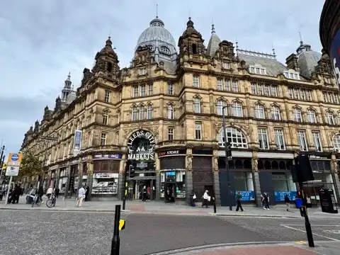 Exterior of the Leeds Kirkgate Market