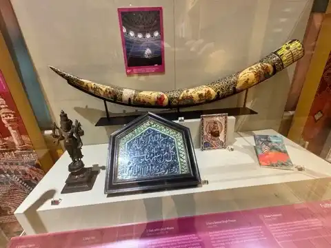 Religious artifacts at the Leeds City Museum