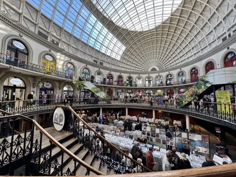 Interior of the Leeds Corn Exchange