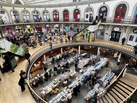 Interior of the Leeds Corn Exchange