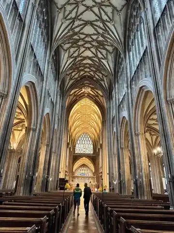 Interior of Saint Mary Redcliffe Church