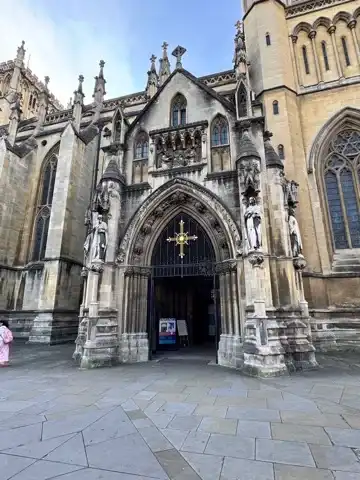 Bristol Cathedral entrance