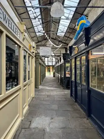 Enclosed section of Saint Nicholas Market