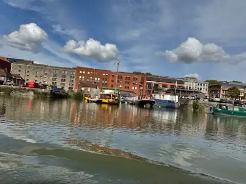 View on the Floating Harbour Tour