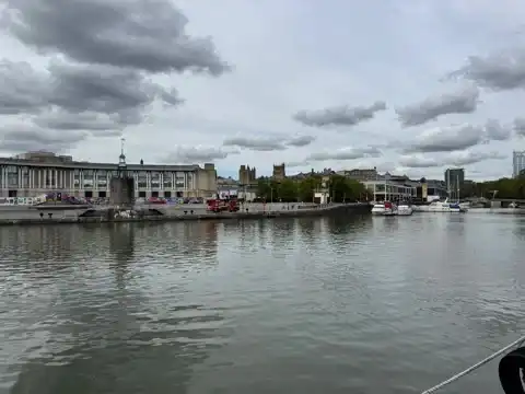 View on the Floating Harbour Tour