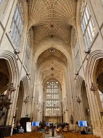 Interior of Bath Abbey