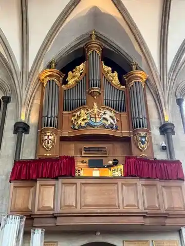 Organ in the chancel