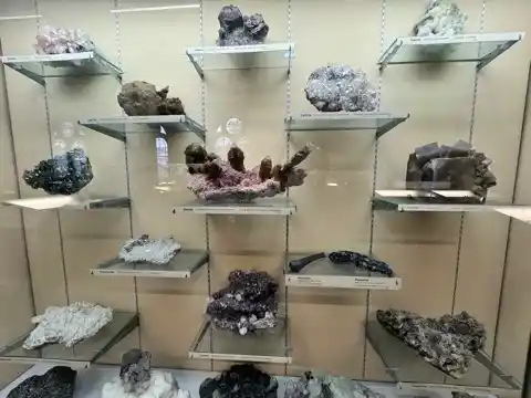 Minerals in the minerals gallery