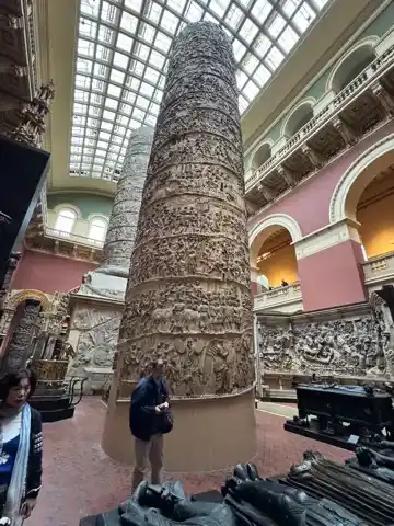 Casts of Trajan's Columns in the other Cast Court